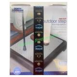 North American non slip outdoor step