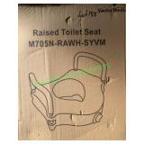Vaunn medical raised toilet seat