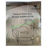 Vaunn medical raised toilet seat