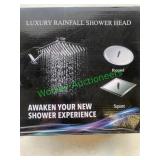 Luxury rainfall shower head