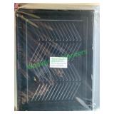 Black shoe storage box set of six