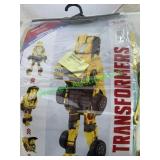 Transformers bumblebee costume size M (7-8)