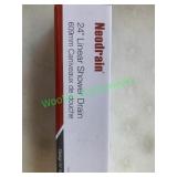Neodrain 24" linear shower drain