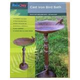 Keleday cast iron bird bath