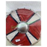 Foam Viking shield with tomahawk