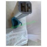 Swiffer Holder, 2 Scoopers, and Plastic Trays