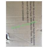 SHW 36" Over Desk Height Adjustable Standing Desk