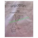 Ergotron desk monitor arm with heavy duty tilt