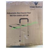 Vaunn medical adjustable bed assist rail