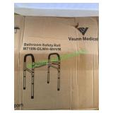 Vaunn medical bathroom safety rail