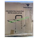 Vaunn medical adjustable bed assist rail