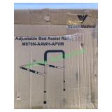 Vaunn medical adjustable bed assist rail