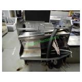 Glastender stainless steel comm. drink station