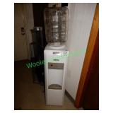 Whirlpool water cooler w/ glass bottle