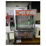 APW Wyott hot dog rotisserie