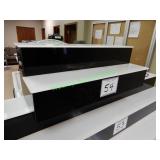 24" 2 Tier lighted merchandise display - with cord