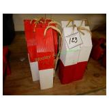 Nautical wall decor - red & white