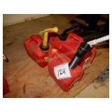 1 Gal. gas cans - 3 in group