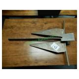 Danforth style river anchor
