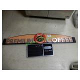 Java Classic coffee menue