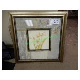 Framed artwork in group - 3 pcs.
