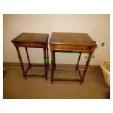 2 Decorative end tables