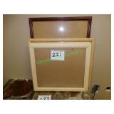 Assorted picture frames- 4 in group