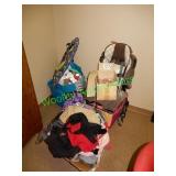 Childrens car seat, party favors, clothing & other