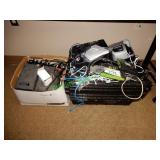 Time clock & other assorted electrical electrical