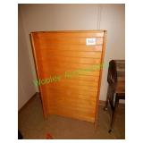 Wooden store fixture display