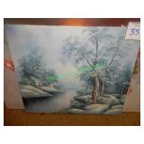 24"x20"  Oil painting