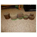 Assorted counterweights in group