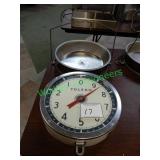 Toledo 2110 hanging produce scale w/ SS pan