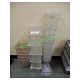 (30) Plastic inserts & other items in group
