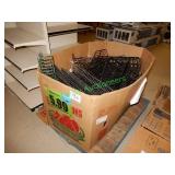 Assorted wire racks in group