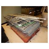 Outdoor floral display product rack