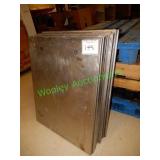 (12) Stainless steel panels in group