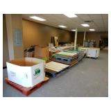 Large assortment of Madex & lozier store fixtures