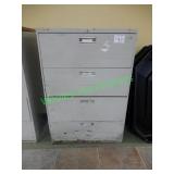 3"x53"19"  4 drawer file cabinet