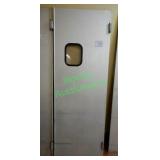 83"x30" Aluminum swinging door