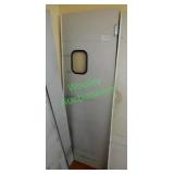 83"x30" Aluminum swinging door