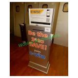 18"x8"x43" metal drop box - keys included