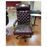 Decorative executive office chair