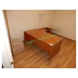 Contents of office - desk, chair, table, etc...