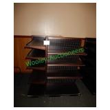 46"x46"52" 360 store shelf display unit