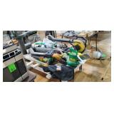 (4) Corded Blowers and Weed Eater in Group (4) Corded Blowers and Weed Eater in Group