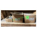 (3) Boxes of Banding Clips (3) Boxes of Banding Clips