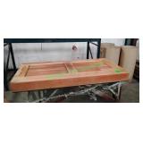 Wooden Vintage Overlap Freezer Door Wooden Vintage Overlap Freezer Door