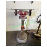 Milwaukee Bench Grinder on Stand Milwaukee Bench Grinder on Stand