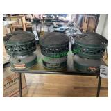 (3) Coleman Camp Heaters 5,000 BTU (3) Coleman Camp Heaters 5,000 BTU